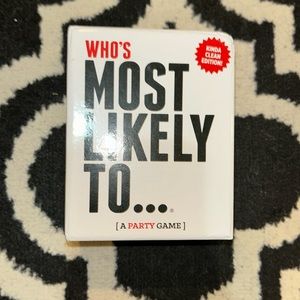 Who’s Most Likely To….Card Game
